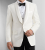 Ivory shawl Lapel Dinner Jacket Closeout Item-COAT ONLY