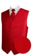 Boys Tuxedo Vest ONLY Backless Geo Vest with Tie Optional