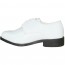 Boys White Patent Leather Tuxedo Shoes