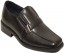 Boys Black Dress Shoes with Buckle Patent Leather