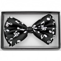 Music Note Pre-tied Bowtie- Concert- Musicals-Band