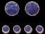 Cufflinks Studs GENUINE BLUE LAPIS Cuff Links and Studs Set