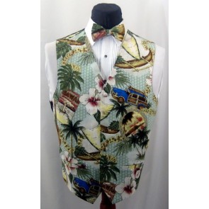 Hawaiian Paradise Mens Vest ONLY- Closeout