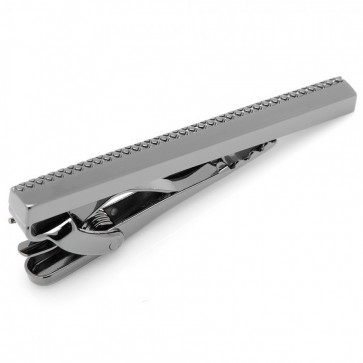 Tateossian Zen Garden Gunmetal Tie Clip