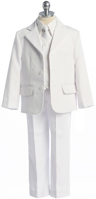 Boys SUIT WHITE Baptism or First Communion SUITS