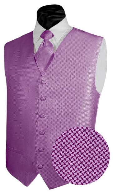 Boys Tuxedo Vest Backless Geo Vest Only Lavender SALE