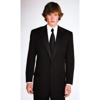 Tuxedo  CALVIN KLEIN TWO BUTTON Slim Fit Notch Super 100s WOOL