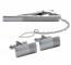 Cufflink and Tie Bar Set Silver Two Tone
