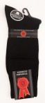 Mens Black Dress Socks Mercerized Cotton