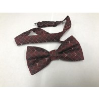Bow Tie Patterned Eternity All Colors Satin Pre-tied Bow Tie