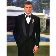Tuxedo ONE BUTTON Shawl Lapel All WOOL Michael Gable