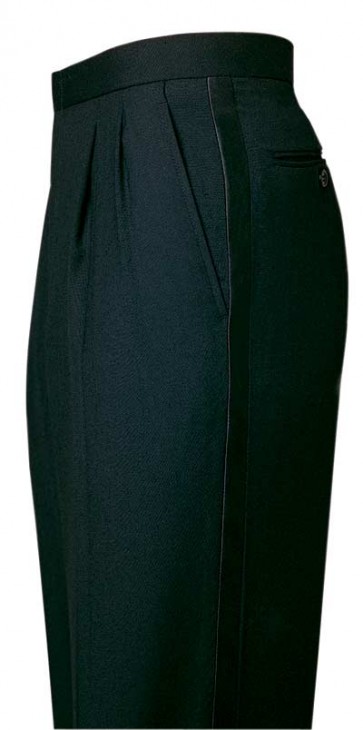 WOMENS Tuxedo Trousers BLACK Polyester Tuxedo Pants