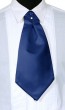 Cravat Navy Blue Satin Cravat for a tuxedo