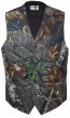 Tuxedo Vest Mossy Oak Camouflage Vest ONLY  with Tie Optional