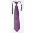 Necktie Geo Solid Pre Tied Long Tie | Prom Wedding Colors