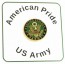 US Army Lapel Pin Tie Tack
