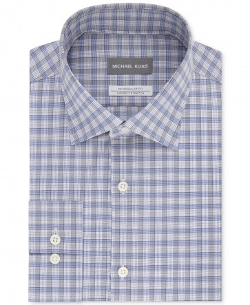 Michael Kors Checkered Dress Shirt