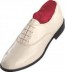 Classic IVORY Patent Leather Lace Up Tuxedo Shoes