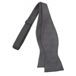 Bowtie TRYLUX CHARCOAL Satin Selftie Bow Tie
