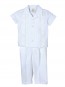 Boys Guayabera Shirt and Pant Set