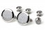 Cuff Links Studs Silver DIAMOND DUST Cuff Links Set Silver