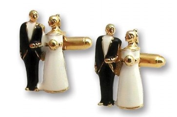 Cufflinks WEDDING COUPLE Cuff Links