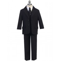 Boys Suit BLACK Infant Toddler Children Teen Suit