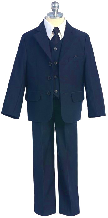 Boys SUIT NAVY BLUE Infant Toddler Children Teen SUIT