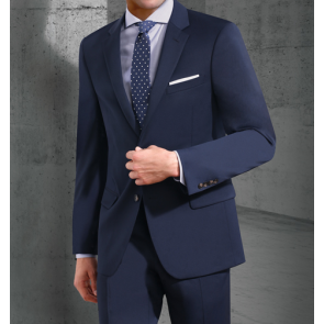 Mens Navy Blue Two Button Notch Lapel Coat Only Separates