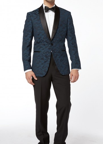 Camouflage Modern Fit Shawl Lapel Tuxedo Coat and Pants- Suit Jacket- Mens