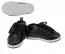 Baby Infant Boys Black Lace Up Tennis Shoe