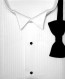Tuxedo Shirt WING Collar Tuxedo Shirts in White Black and Ivory