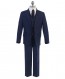 Boys Suit Slight Checkered Pattern Notch Suit Boys