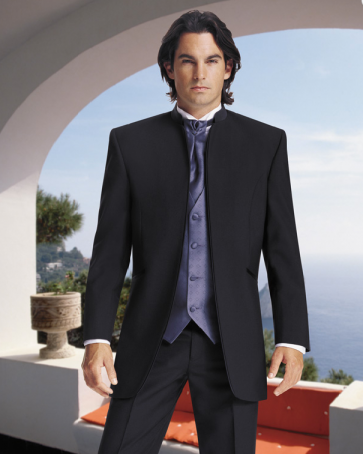 Jean Yves Used Mirage Mandarin Collar Tuxedo Coat Only