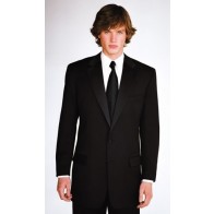 Tuxedo  CALVIN KLEIN TWO BUTTON Slim Fit Notch Super 100s WOOL