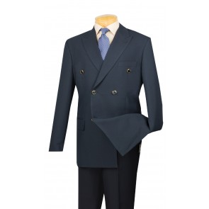 Blazer Sports Coat Mens Double Breasted Peak Lapel Coat Only