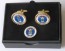 US Air Force Cuff Links and Lapel Pin Tie Tack