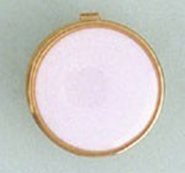 Button Cover WHITE Colored Gold Casing Button Cover