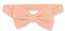Satin Peach Pre Tied Bowtie Mens