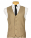 Mens Vinci Vest for Suit Luxurious Wool Feel Microfiber Men's Vest