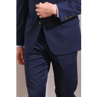 Mens Navy Blue Suit Pants