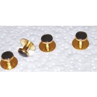 Studs BASIC BLACK Tuxedo Studs Faux Onyx Tuxedo Shirt Buttons