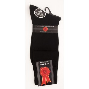 Mens Black Dress Socks Mercerized Cotton
