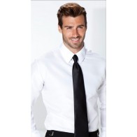 Slim fit Laydown Collar  Microfiber Non Pleated Tuxedo Shirt
