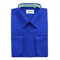 Dress Shirt Mens French Convertible Cuff All Colors No Iron