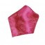 Paisley Hot Pink Pattern Satin Pocket Square