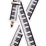 Suspenders WHITE PIANO Clip Suspenders