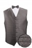 Mens Vest  ONLY for Tuxedo or Suit All Colors Eternity Pattern Vest with Tie Optional