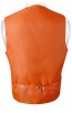 Mens Paisley Tone On Tone Orange Vest with Tie Set