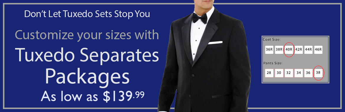 Tuxedo Separates Packages